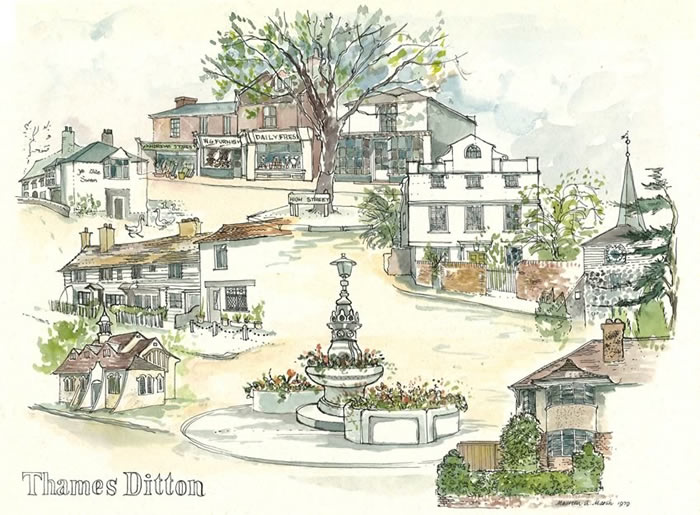 'Thames Ditton' - A visual tour of the village.